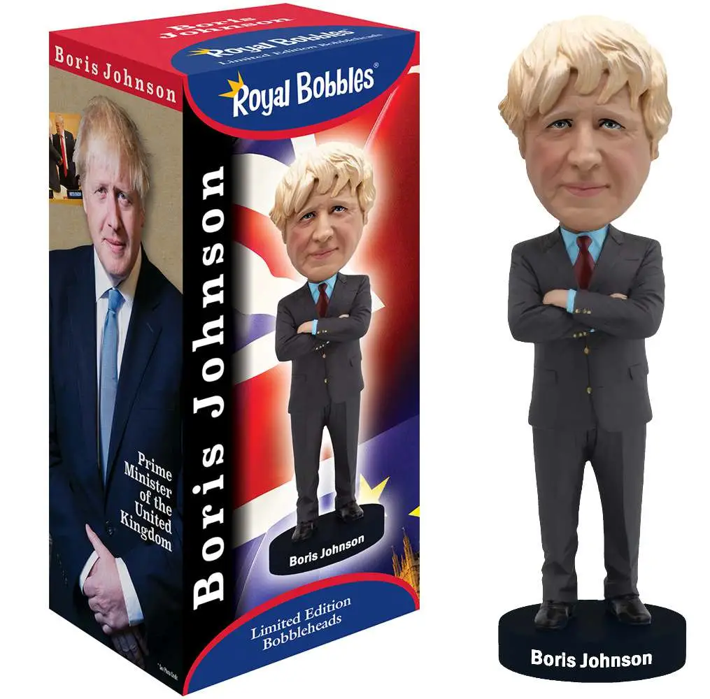 Figurine boris johnson bobblehead